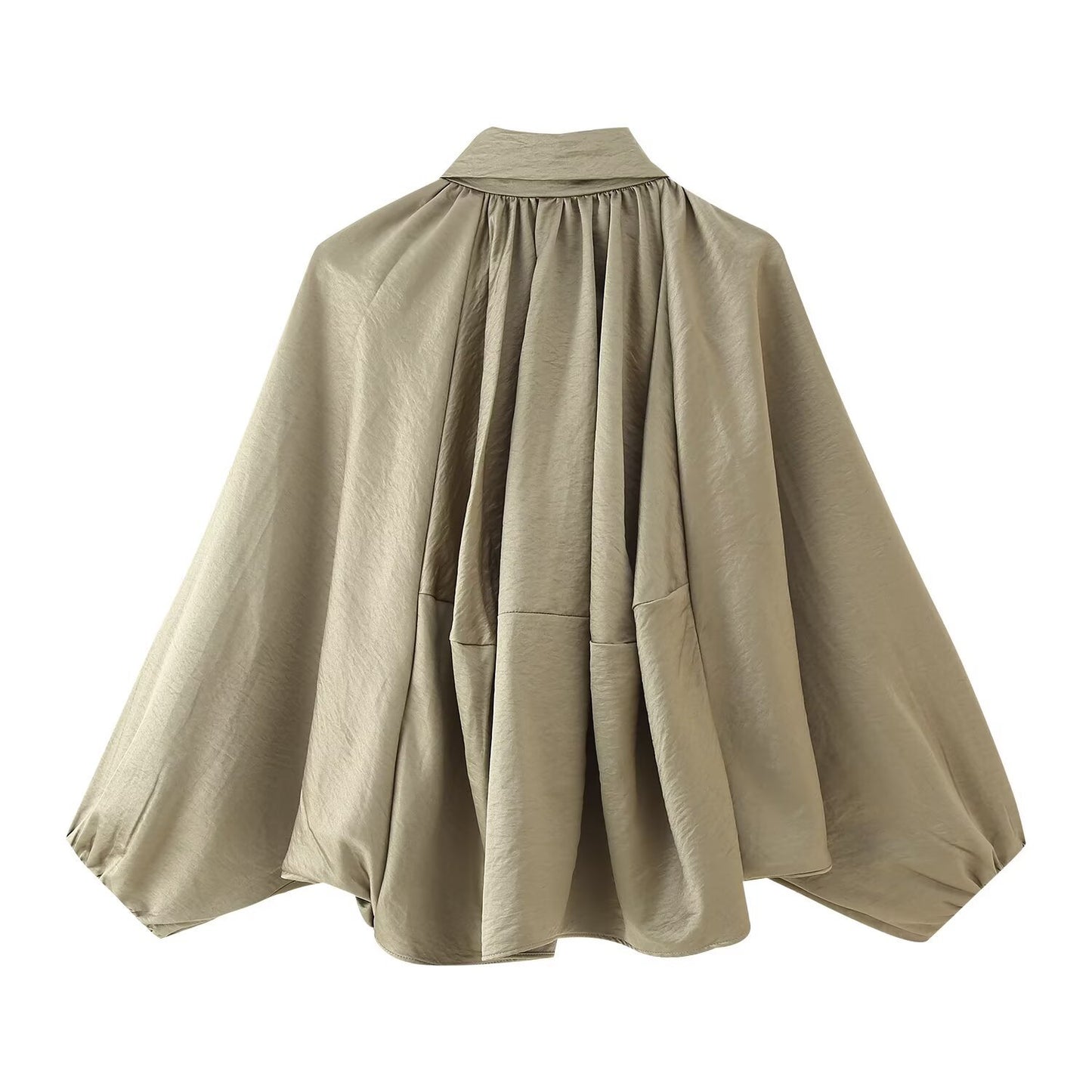 Collar long sleeved puffy baseball jacket women's jacket
