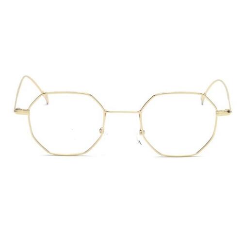 women small frame polygon tinted sunglasses