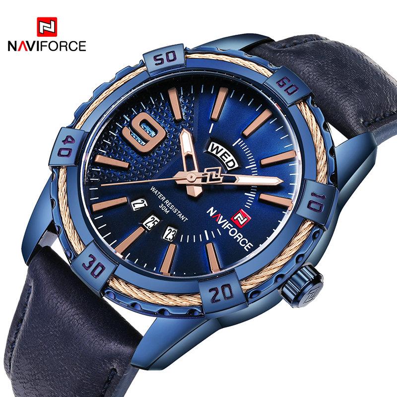 Naviforce Men's Sport Watches 30M Waterproof