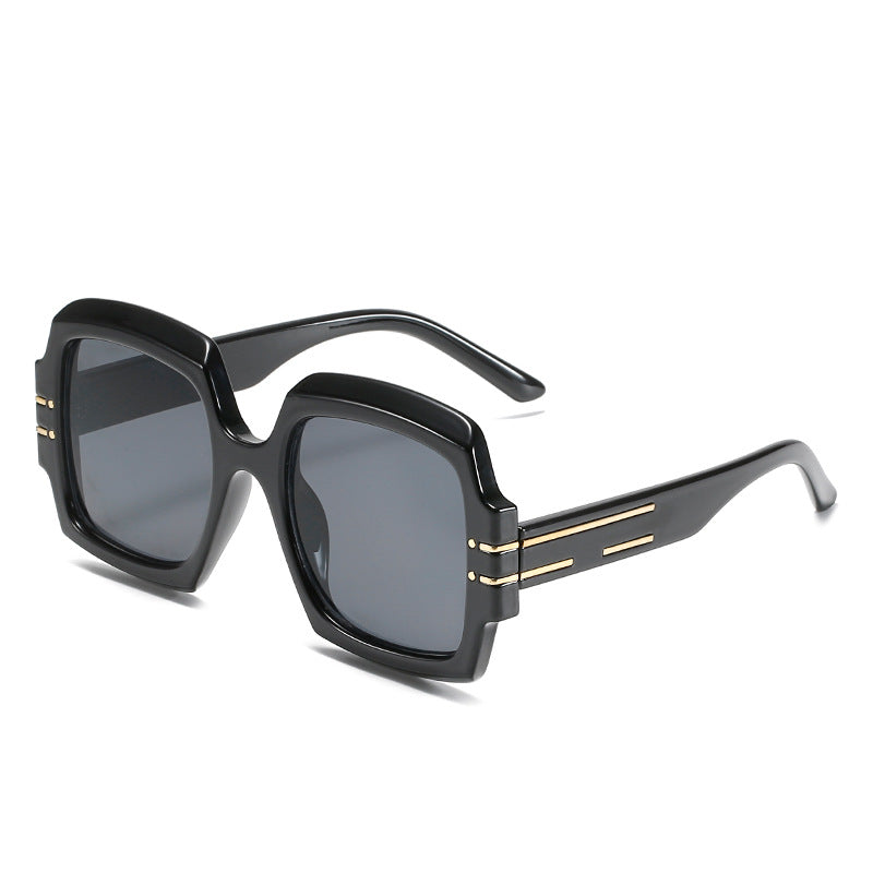 New Retro Square Sunglasses Modern Fashion Sunglasses Ins Trend Street Shooting Sunglasses