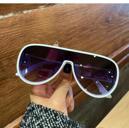 Women's sunglasses anti-UV aviator toad sunglasses