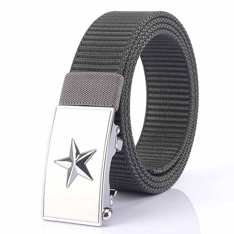 Inner Nylon Belt Toothless Automatic Buckle Outdoor Tooling Tactical Male Land Fire Belt