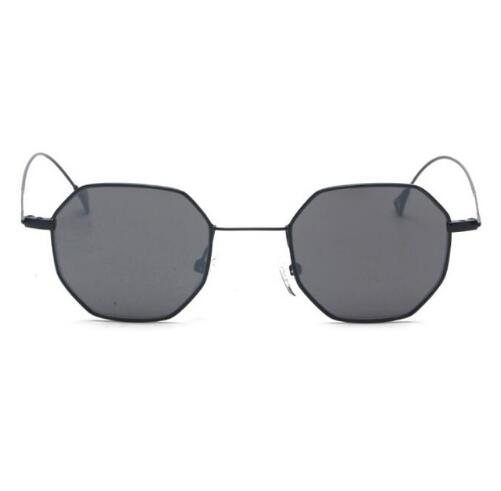 women small frame polygon tinted sunglasses