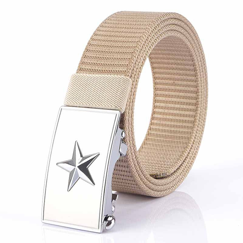 Inner Nylon Belt Toothless Automatic Buckle Outdoor Tooling Tactical Male Land Fire Belt