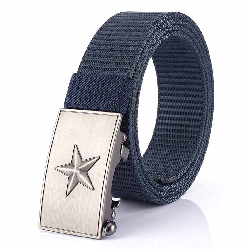 Inner Nylon Belt Toothless Automatic Buckle Outdoor Tooling Tactical Male Land Fire Belt