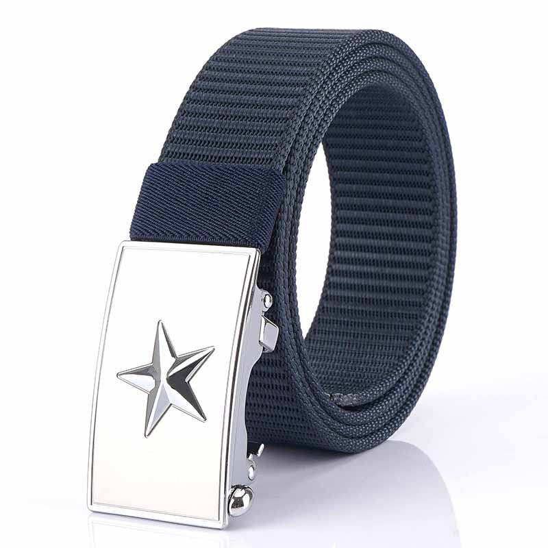 Inner Nylon Belt Toothless Automatic Buckle Outdoor Tooling Tactical Male Land Fire Belt